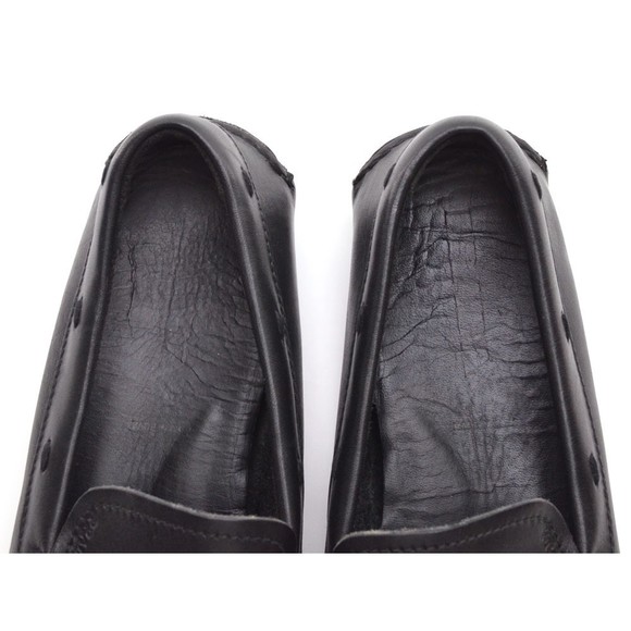 Men Prada 1101 Black Driving Moccasins Loafers UK 8.5 - Picture 9 of 9
